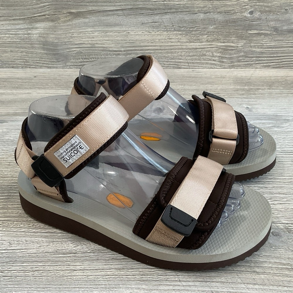 Suicoke CEL-VPO Womens Sandals Rose Gold Strappy Vibram Outdoor Adventure Size 8